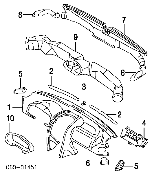 8471026102TI Hyundai/Kia Передня панель