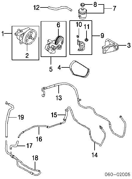 5710026500 Hyundai/Kia Насос гідропідсилювача