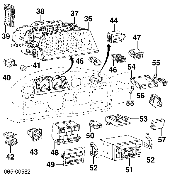 8433242010 Toyota Аварійна кнопка