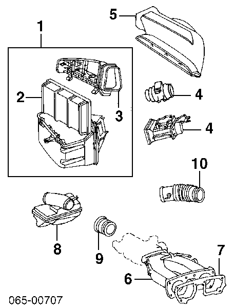 Елемент повітряного фільтра Toyota 1780154130 ціна, від 6.23 USD