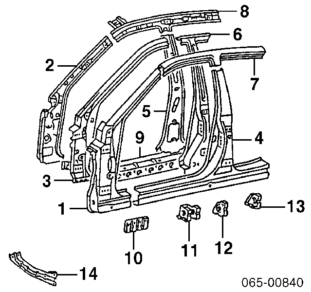 6131230290 Toyota 