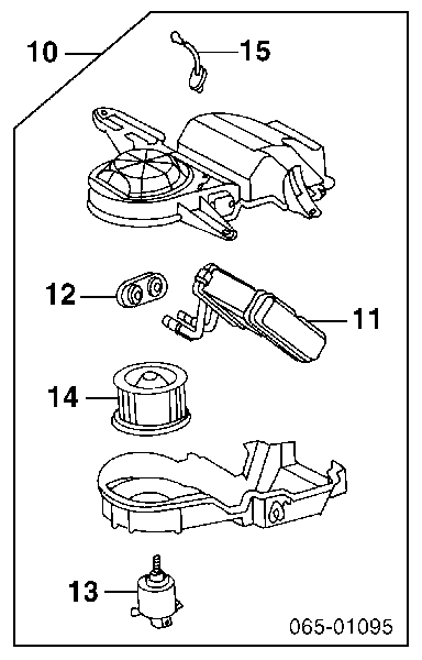 8710460261 Toyota Електромотор пічки