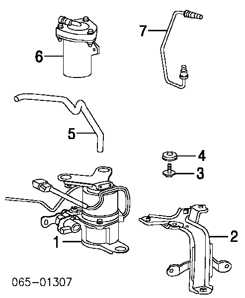 Подушка компресора амортизаторів Lexus LS (UCF30) (Лексус LS)