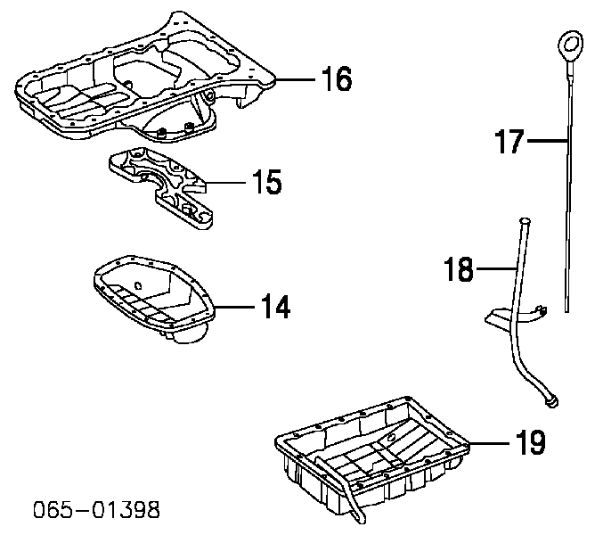 3510650030 Toyota Піддон АКПП