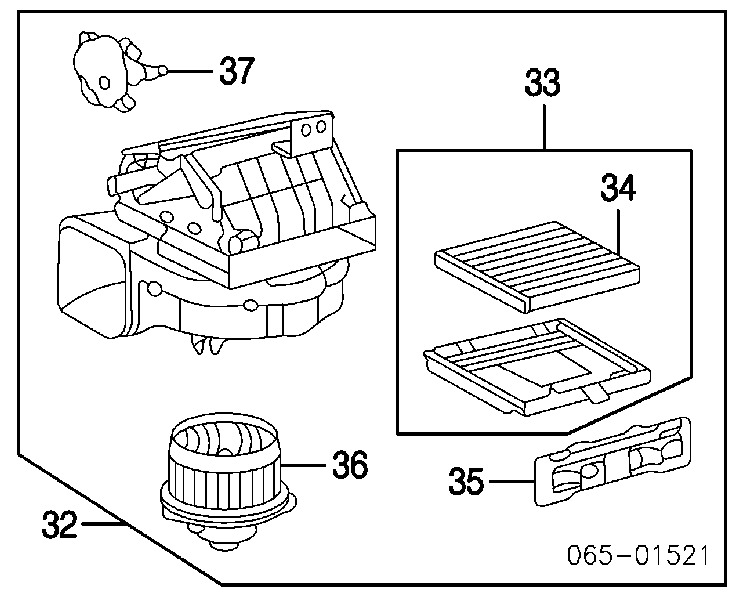 Фільтр салону 87139YZZ01 Toyota