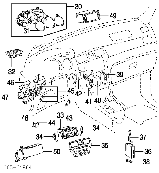 Купити 8434042020 Toyota Датчик педалі гальма