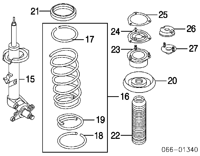  543224P701 Nissan