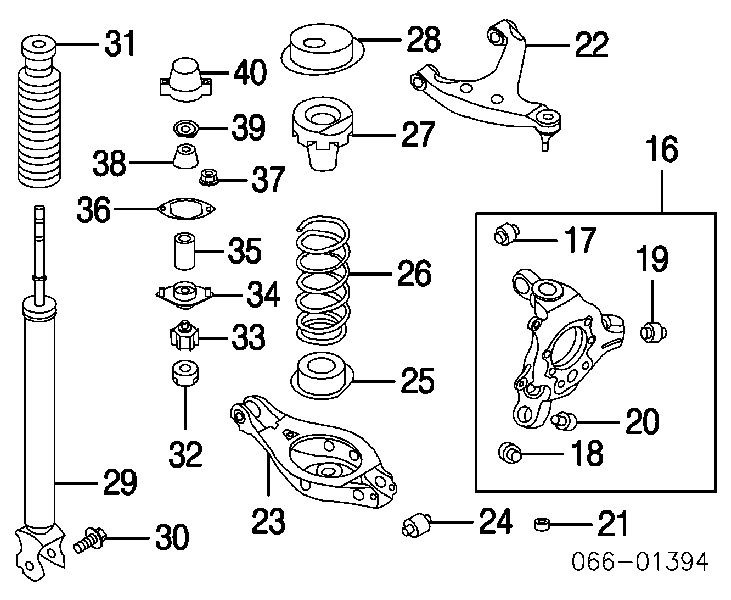  55152AG000 Nissan