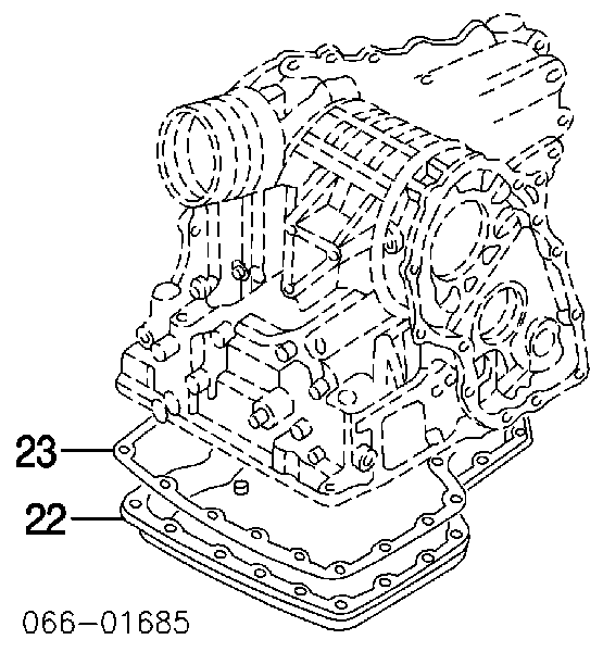 Піддон АКПП 3139090X00 Nissan