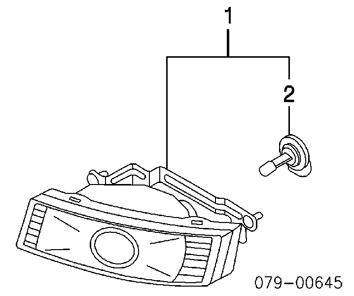 Купити 922023C000 Hyundai/Kia Протитуманка права
