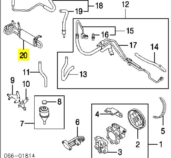 Купити 49790CG000 Nissan/Infiniti Радіатор ГП