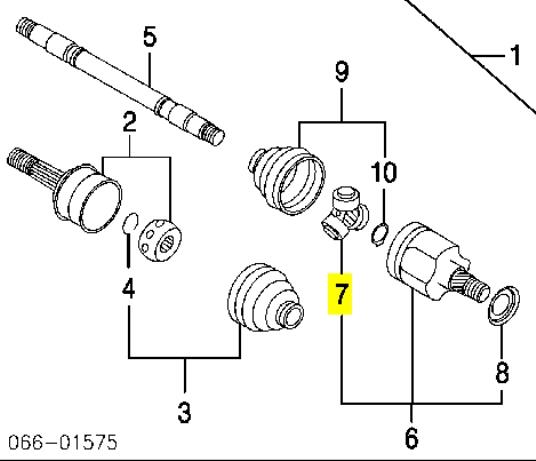 Купити 3972010V10 Nissan/Infiniti ШРУС внутрішній, тришиб/трипод/тріпоід