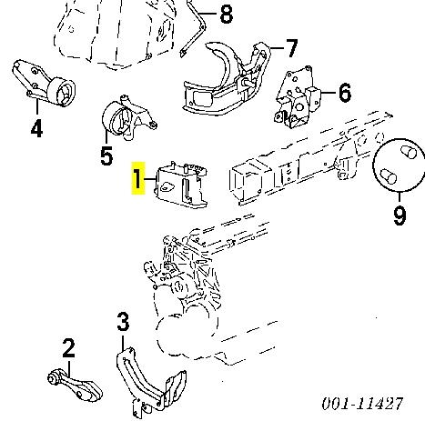 Подушка (опора) двигуна, передня Chevrolet Cavalier LS (Шевроле Cavalier)