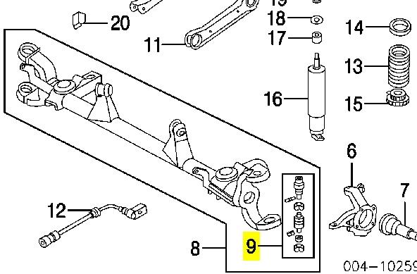 Опора кульова нижня + верхня, комплект Chrysler 05012432AA ціна, від 22.28 USD