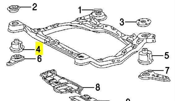 Елементи кріплення Toyota 5221106030 ціна, від 118.62 USD