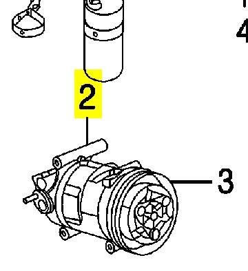 Купити 55037466AE Chrysler Компресор кліматичної установки