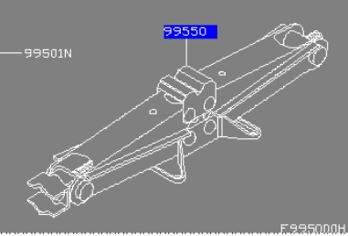 99550AX600 Nissan/Infiniti Домкрат автомобільний