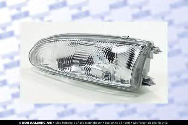 Фара правая Mitsubishi MB907214 ціна, від 32.60 USD