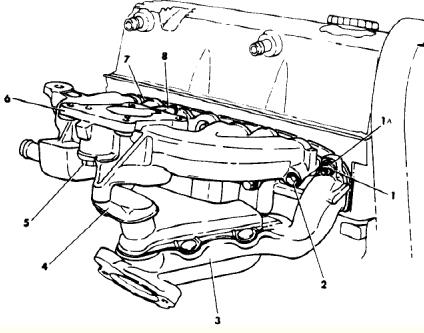 Колектор випускний Chrysler Lebaron GTS (Крайслер Lebaron)