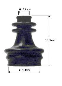 23090 GKN-Spidan пильник шруса внутрішній, передній піввісі