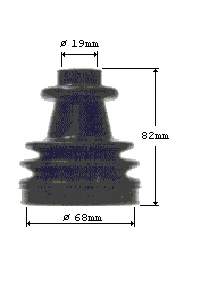 Купити 23110 GKN-Spidan Пильник шарніра приводу