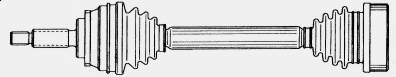 Рейка рульова 52309 GKN-Spidan