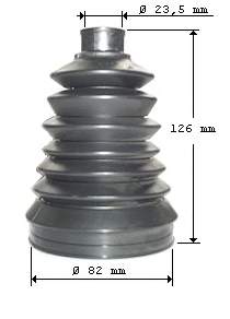 Пильник ШРУСа зовнішній 23128 GKN-Spidan