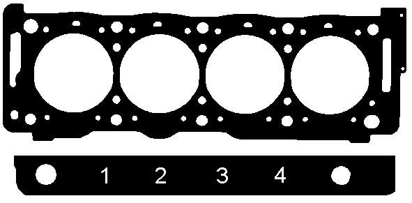 147041 Elring прокладка головки блока циліндрів (гбц)