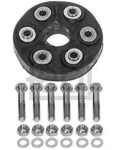 Купити 03976 Febi Муфта кардана еластична, передня