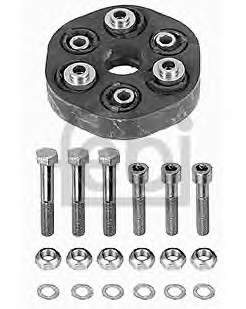 Муфта кардана еластична, передня 03628 Febi