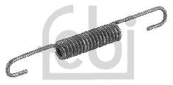 Купити 02105 Febi Пружина задніх барабанних гальмівних колодок