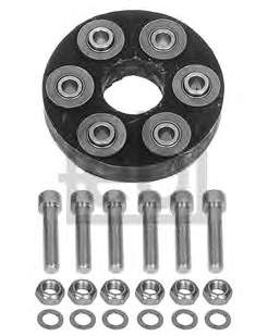 01743 Febi Муфта кардана еластична, задня