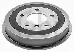 Барабан гальмівний задній Febi 01724