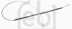 Купити 01751 Febi Трос ручного гальма задній, правий/лівий