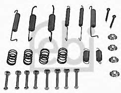 Монтажний комплект задніх барабанних колодок Febi 02060 ціна, від 5.07 USD