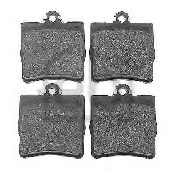 Задні гальмівні колодки Febi 16147 ціна, від 18.27 USD