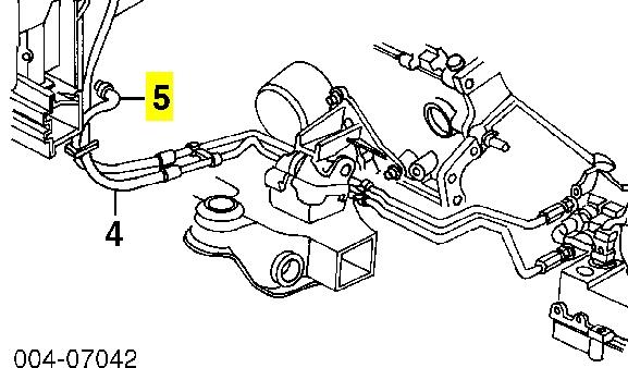 Трубка/шланг охолодження АКПП, обратка Dodge Intrepid ES (Додж Intrepid)