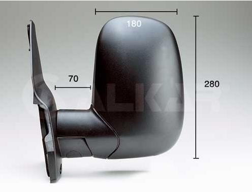 Ліве бічне дзеркало Alkar 9201959 ціна, від 37.06 USD