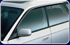 Дефлектор-обтікач (вітровики) на скло дверей, комплект 2 шт Subaru Forester (S10, SF) (Субару Форестер)
