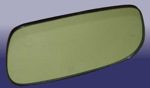 Дзеркальний елемент дзеркала заднього виду, правого Chery Amulet (A15) (Чері Амулет)