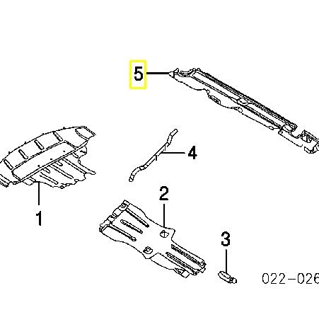 Купити 7L8825212D VAG Захист днища, правий