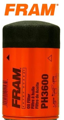 PH3600 Fram Фільтр масла
