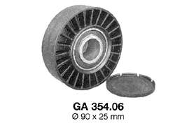 GA35406 SNR ролик приводного ременя, паразитний