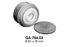 Інерційний шків SNR GA75403 ціна, від 23.18 USD