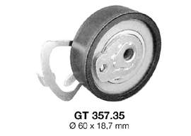Ролик натягувача ременя ГРМ GT35735 SNR