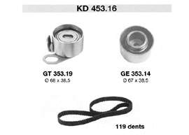 Комплект ГРМ KD45316 SNR