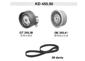 Комплект ГРМ SNR KD45550 ціна, від 71.22 USD