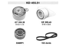 KD45551 SNR комплект грм