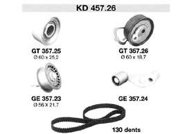 KD45726 SNR Ремінь ГРМ, комплект