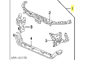Панель передня Polcar 383304 ціна, від 191.06 USD
